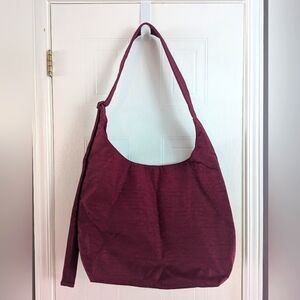 BAGGU Oxblood Large Nylon Sling